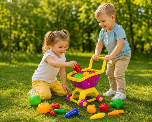 Cărucior Cumpărături cu Legume Roșu Argintiu Viva Toys - Rosu Galben (2) [ps:a38ffe9c-4365-4d13-8578-30fcc9031dd0]
