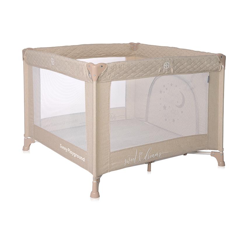 Tarc de Joaca Lorelli Sunny Playground, Mellow Rose Star - Beige Star (2) [ps:d9ce7f43-3ba5-49a4-8e60-10ec8c1bd5d5]