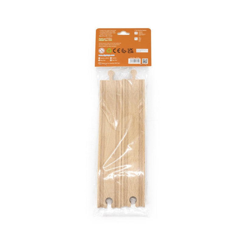 Set extensii sine din lemn in panta pentru trenulete, 2 buc,Viga [ps:d17b2973-ead3-49b0-b887-1987909add4d]