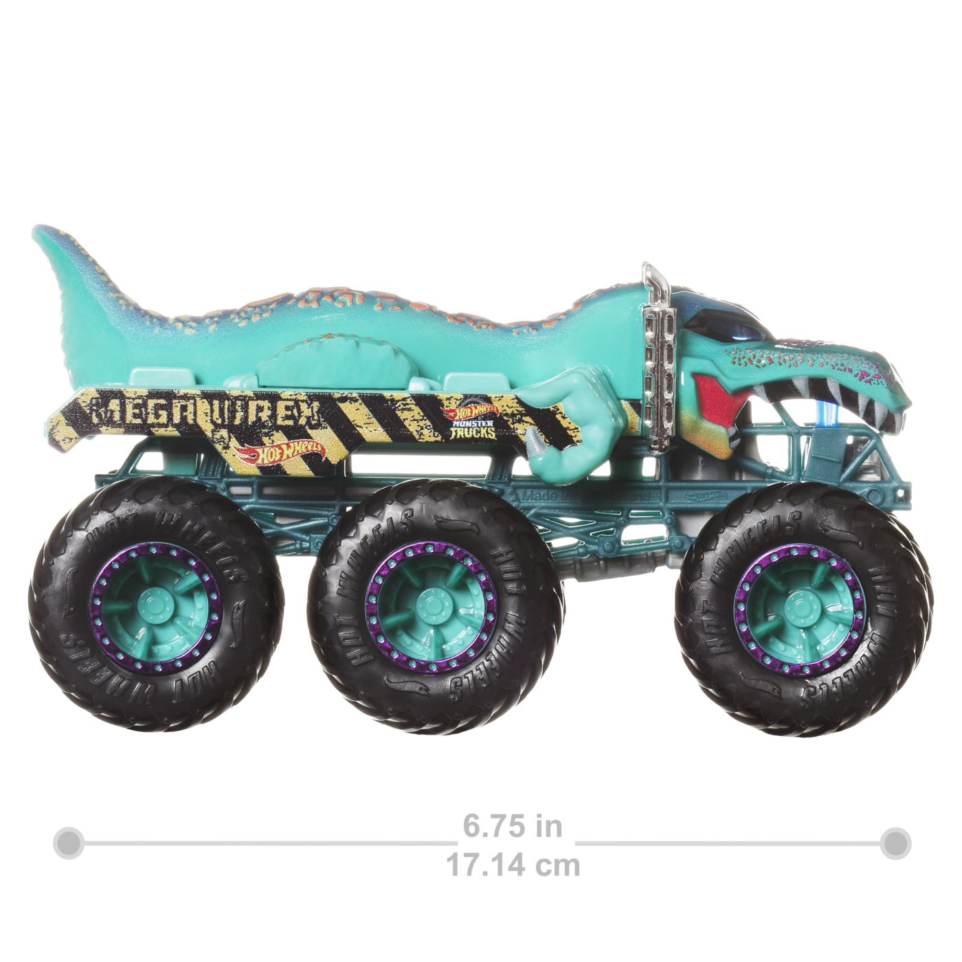 Hot Wheels Monster Truck Mega-Wrex Turcoaz - Mattel - Turcos (2) [ps:79f7c784-6df5-41b8-9cbb-bc6aab5b1afd]