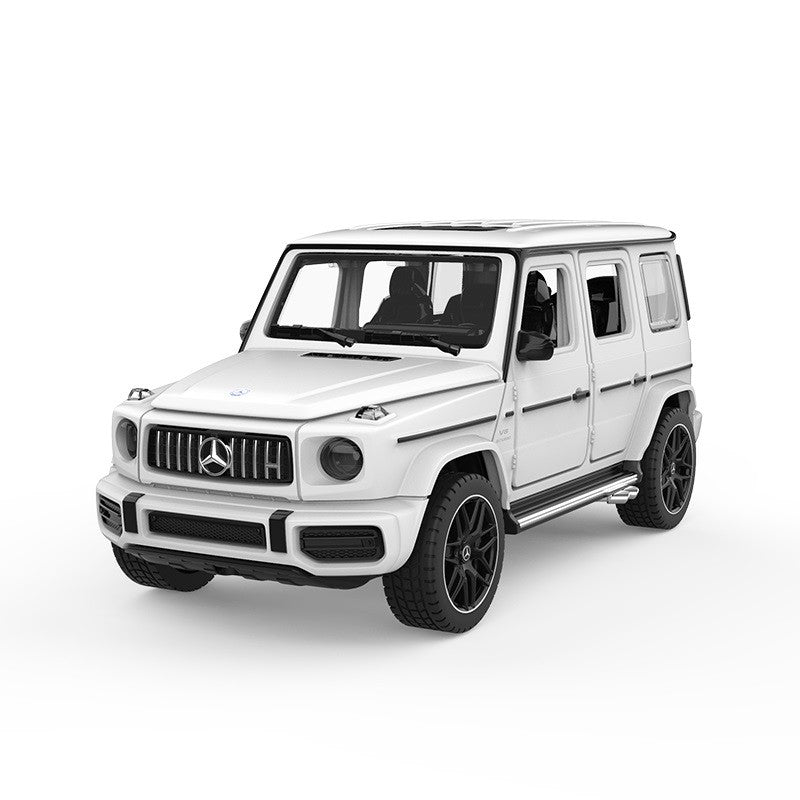MASINUTA METALICA MERCEDED BENZ AMG G63 ALB SCARA 1 LA - Alb (2) [ps:98f22a8c-fc3c-4598-8c1e-4442fe5e9c61]