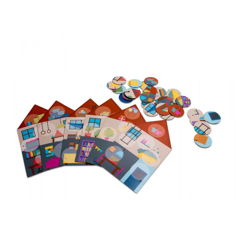 Dream House Lotto, joc de asociere, BS Toys [ps:a24c8f75-6cc5-492d-9ab6-c0d4b5cfa37a]