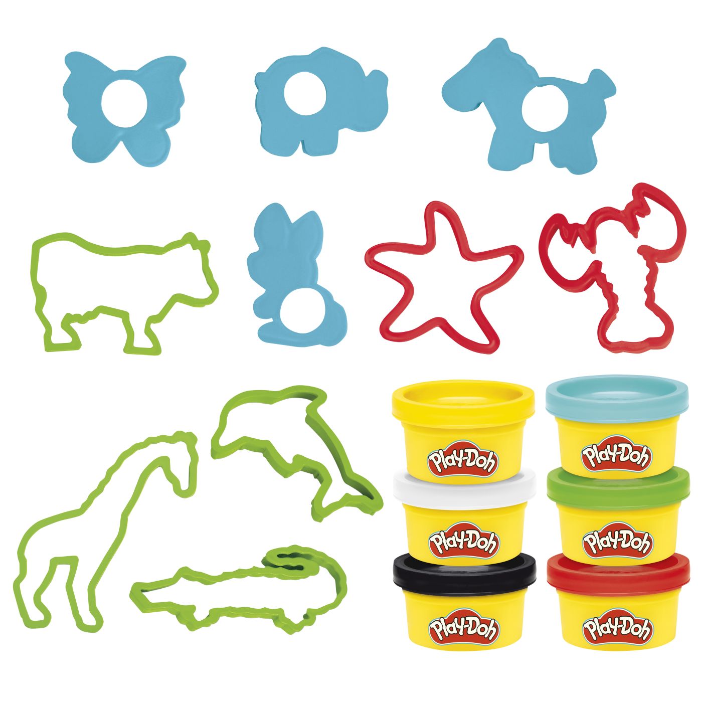 Play-Doh Set Forme Animale Hasbro - Jucărie de Modelaj - Default Title (2) [ps:b836fa67-e850-4e0c-934c-8bb7d12431e3]