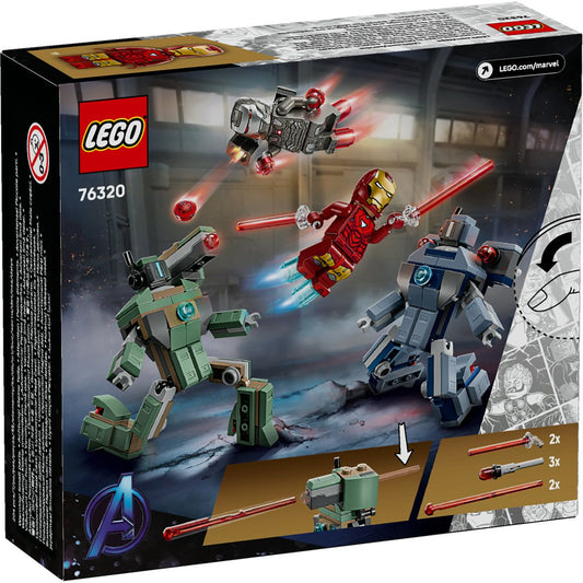 LEGO MARVEL IRON MAN SI WAR MACHINE VS DRONELE HAMMER 76320 - Imagine 8 [ps:242187e8-914e-4b65-9617-28dd60e03af7]