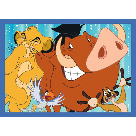 PUZZLE TREFL DISNEY 4IN1 MINUNATA LUME DISNEY - Imagine 2 [ps:521287f8-78e1-4cc6-a56c-dcb2105de66d]