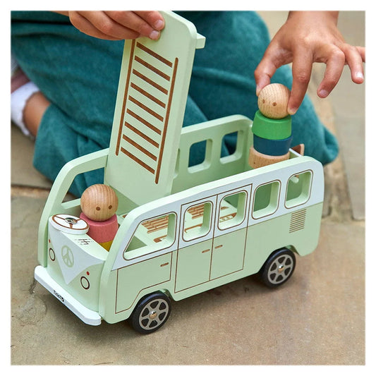 Adventure Camper Rulotă din Lemn TickiT | Jucărie Creativă - Default Title (2) [ps:0f960d8f-eff7-4858-9cb6-73f50dc2b3b3]