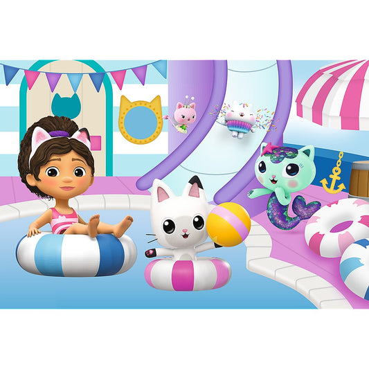 PUZZLE TREFL 60 GABBYS DOLLHOUSE GABBY LA PISCINA - Imagine 2 [ps:8beb7e0b-6cd3-426d-b84d-3f52a47e5303]