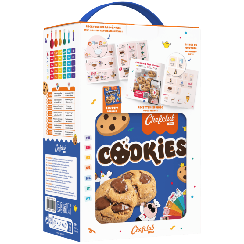 Canile de masurare ingrediente, Cookies Kit, Chefclub Kids [ps:ade6e67d-9203-4635-8e76-877477a7c2a7]