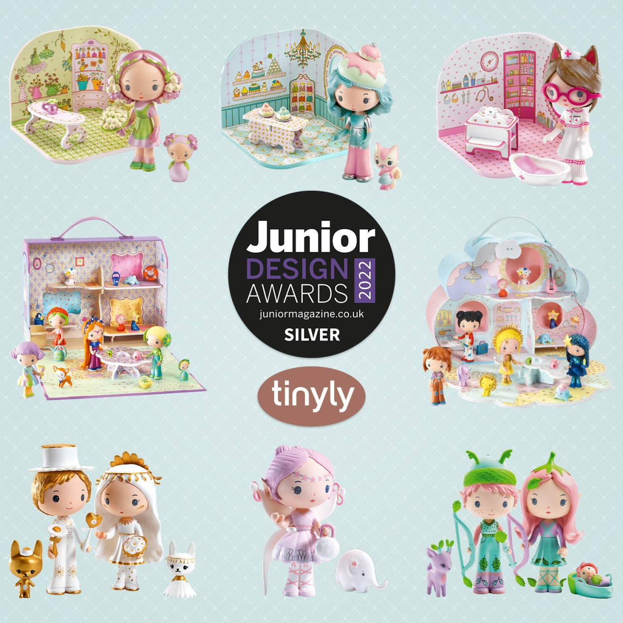 Figurine Tinyly Elfe & Bolero, Djeco - Imagine 3 [ps:f7b42abd-c90d-41e7-98b7-a1643456ce5f]