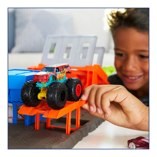 HOT WHEELS MONSTER TRUCKS SET BLAST STATION Mattel - Imagine 3 [ps:fa110d3a-c381-4524-998e-5aefdbc833cd]