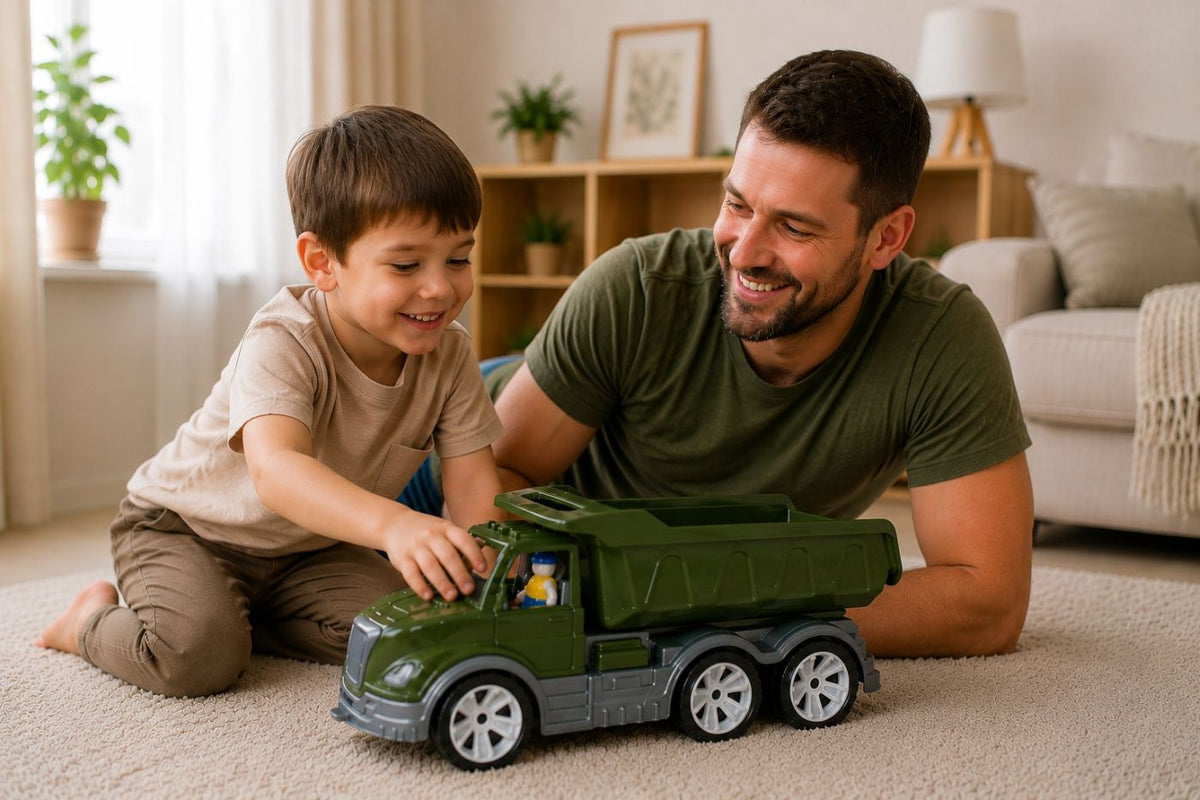 Basculantă Militară Mati Viva Toys - Mașinuță pentru Copii - Default Title (2) [ps:87b9043d-b06e-4e7b-87fa-17421c61cc93]