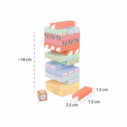 Turnul instabil cu animale de ferma, Orange Tree Toys - Imagine 5 [ps:649ace6a-32c4-4554-9f02-d7b0fbb9e38e]