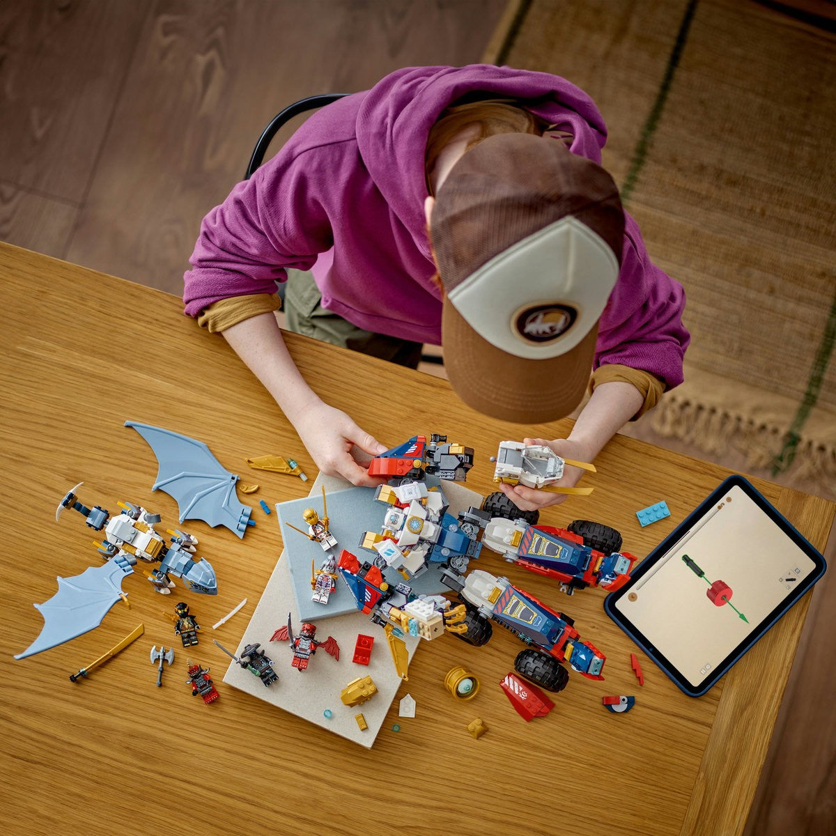 LEGO NINJAGO ULTRAROBOTUL COMBINAT AL LUI ZANE 71834 - Imagine 4 [ps:36c59a7c-23eb-451f-b14c-bc6fb5f5b744]