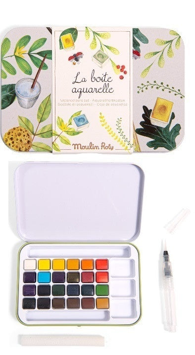 Cutie metalica cu 24 de acuarele, Moulin Roty - Imagine 4 [ps:7b06c6aa-431d-4f92-9e8f-ebfa668d7d80]