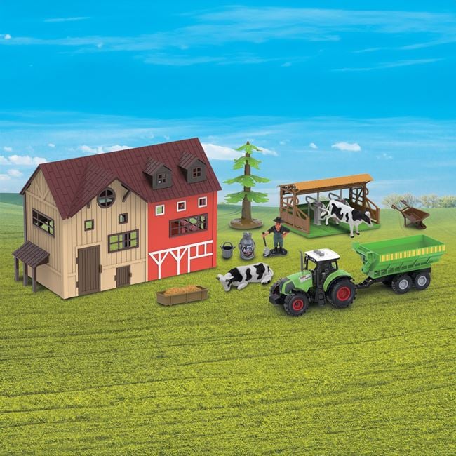 Set Fermă cu Hambar, Tractor, Sunet și Lumină - Jumbo - Default Title (2) [ps:5492a76c-46a6-47f4-996f-ee81f71b3903]
