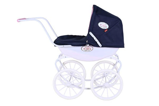 Cărucior Retro pentru Păpuși Knorr Toys Classic, Rose White - Default Title (2) [ps:d44fcb83-133f-481c-b81c-0c764a632807]