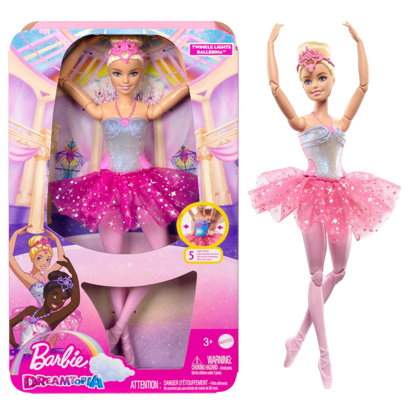 BARBIE PAPUSA BARBIE DREAMTOPIA BALERINA Mattel - Imagine 8 [ps:ca5c0ff0-3884-4c9d-8d64-46edb978e83e]