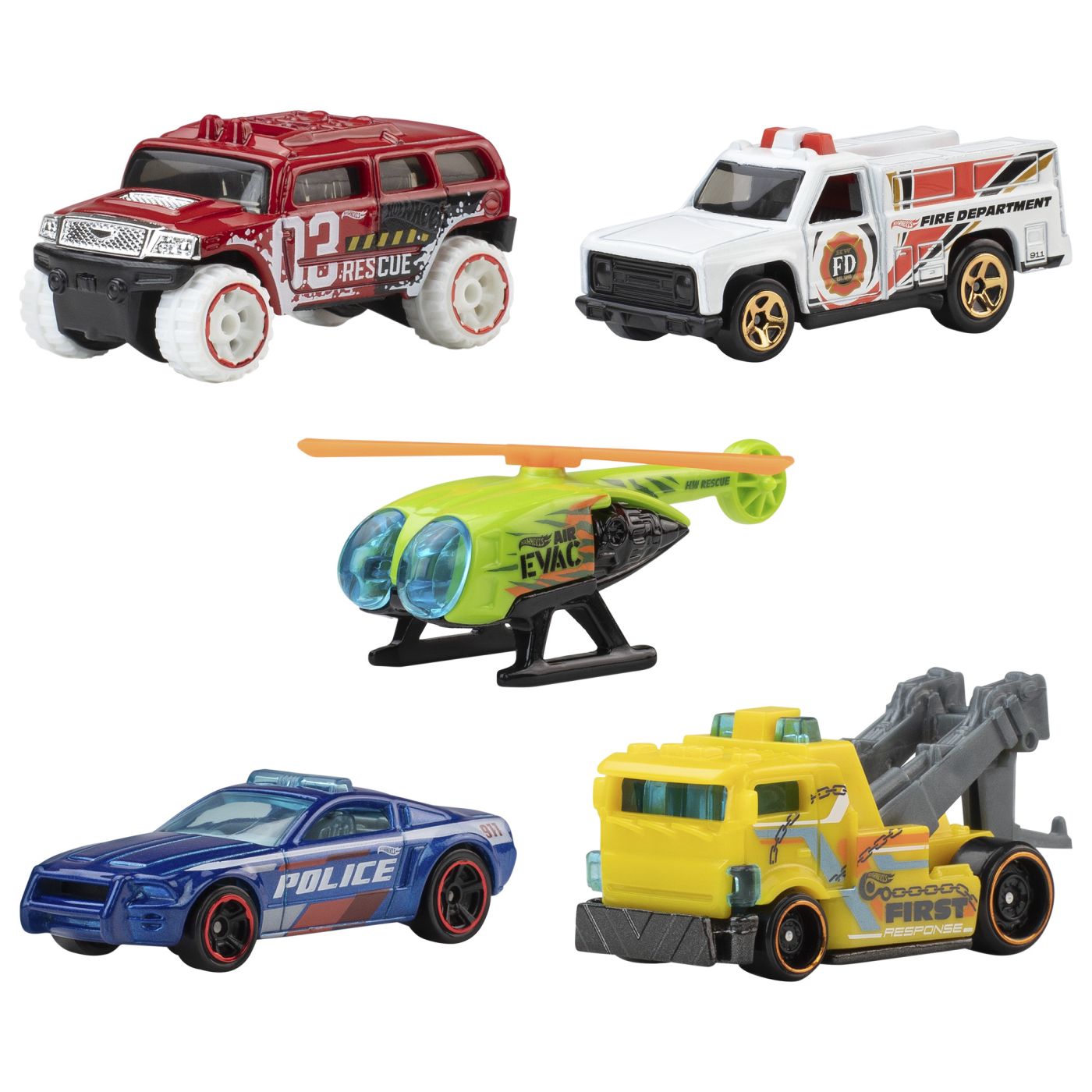 Set 5 Mașini Hot Wheels Priority Patrol - Mattel - Default Title (2) [ps:74846180-a77c-4719-ae73-46f3b2884a67]