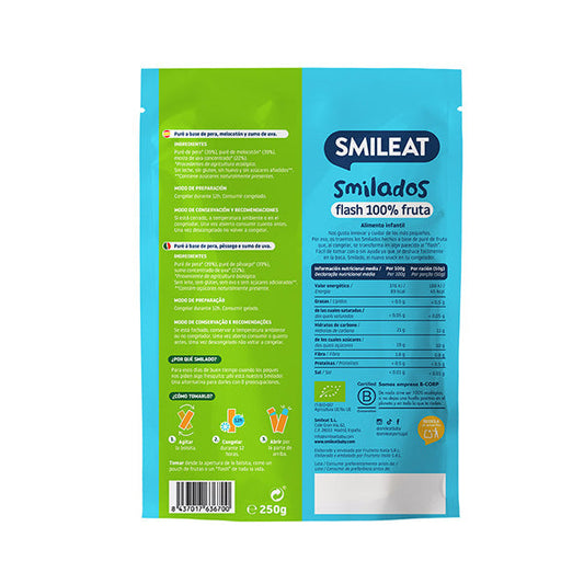 Smileat Inghetata de piersici si pere 250g, +6 luni, Eco - Imagine 2 [ps:4bc7468f-f773-4d7e-b5a6-c8be1af2085e]