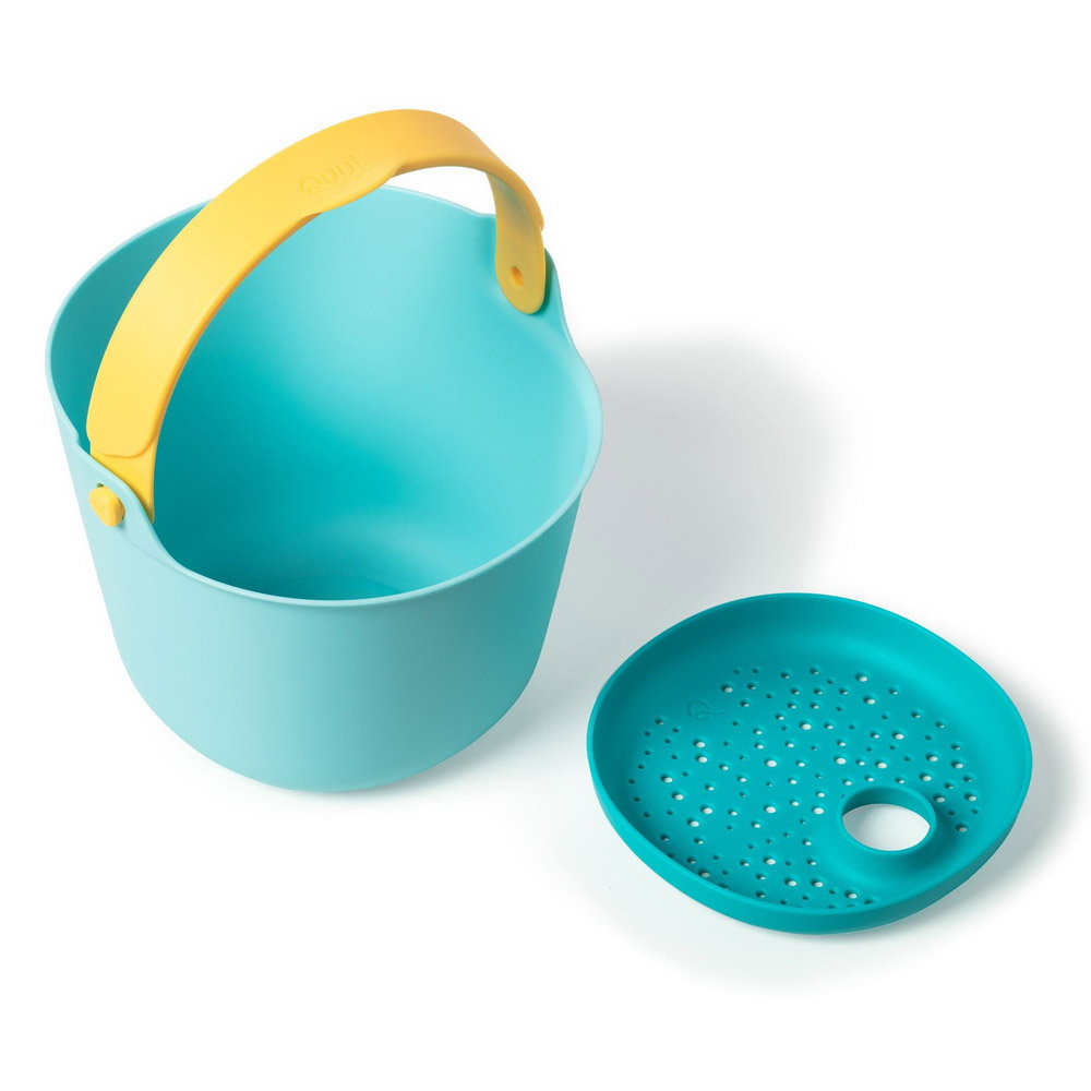 Gălețușă cu Sită Bucki Verde Quut - Jucărie Plajă - Albastru (2) [ps:0543f08f-1ac8-44d7-b350-8e535c7a75c0]