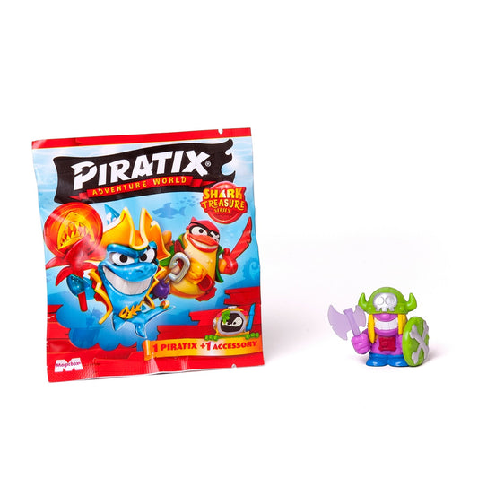 PIRATIX Shark Treasure, figurine, blind pack - Imagine 2