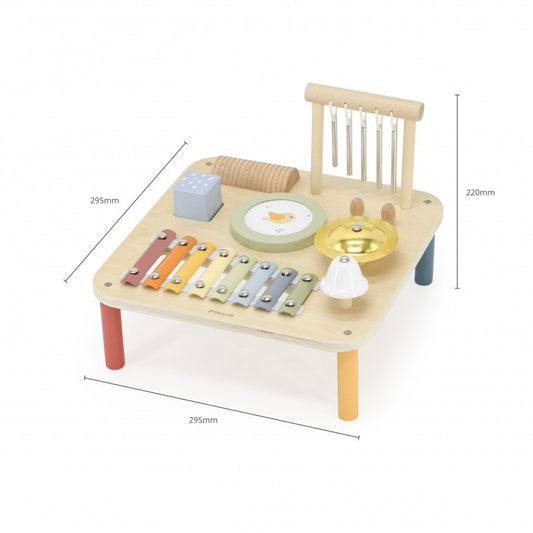 Masuta muzicala Montessori, 7 Instrumente din lemn, Viga [ps:dcd752fd-fb56-40d7-9079-b84e6558a570]