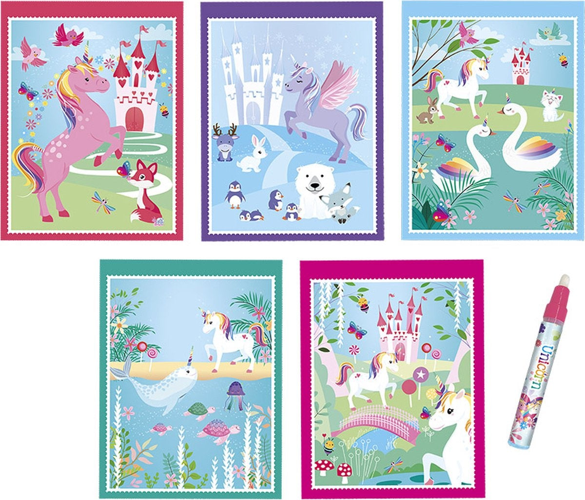 Set Pictură Magică cu Apă Unicorni Totum - Colorat Fără - Default Title (2) [ps:82a65a70-90b8-4d40-9085-244dfedf7548]