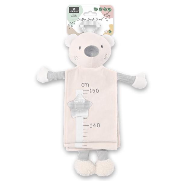 Taliometru din Plus Lorelli Bear Beige, 60-150 cm - Bear Beige (2) [ps:f6513556-fd1a-42fb-8514-db4fc947376f]