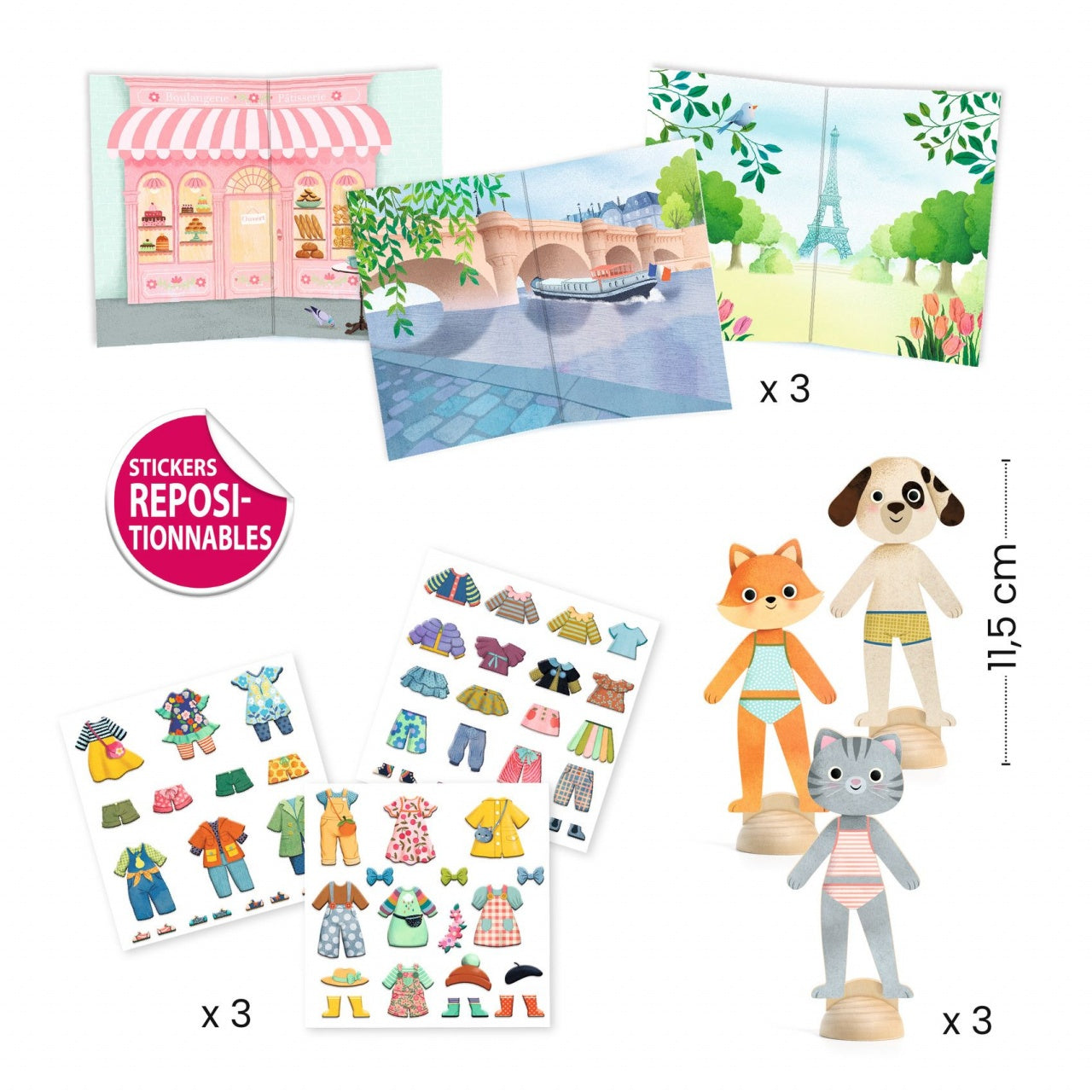 Joc creativ Bine te-am gasit Paris, Djeco - Imagine 5 [ps:26aa8565-0d0e-425a-a847-4aecedcab0de]
