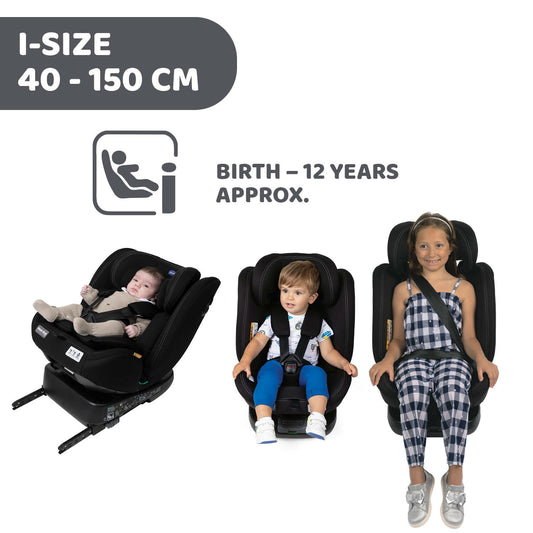 Scaun auto rotativ Chicco Unico EVO i-Size, Black - Negru - Black (2) [ps:e418ded4-4617-432c-8432-8067281e41e1]