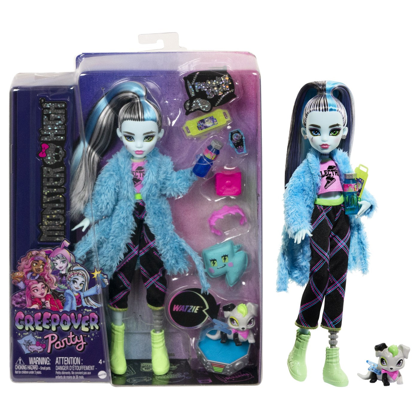 MONSTER HIGH PAPUSA CREEPOVER PARTY FRANKIE Mattel - Imagine 8 [ps:50397ed8-e77c-4545-8a90-ca3fd3a143e5]