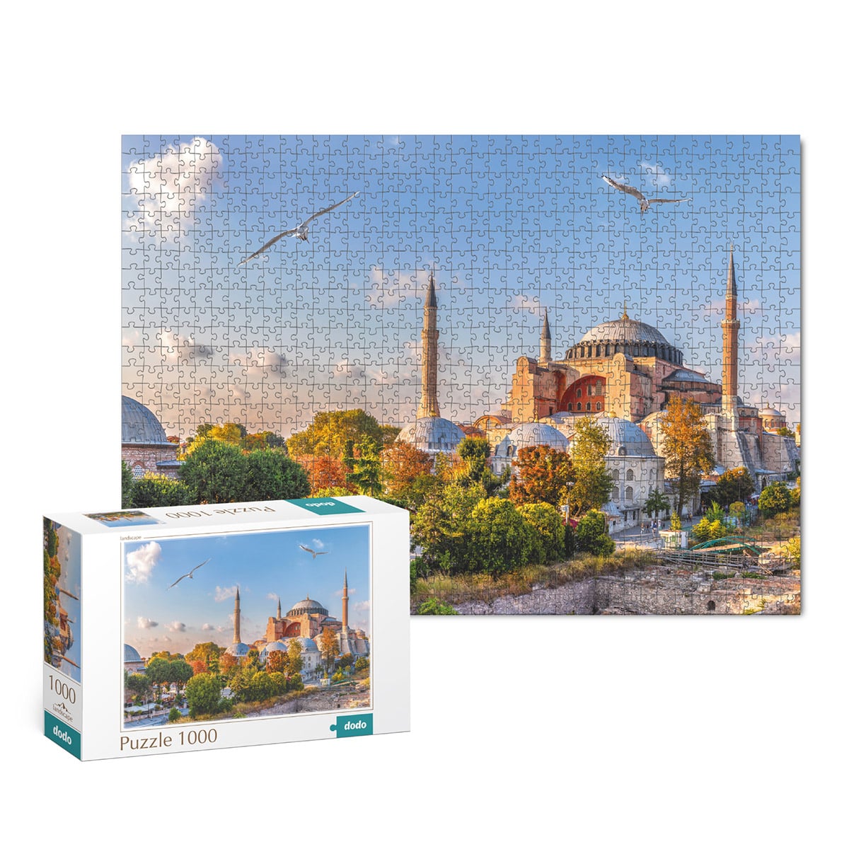 Puzzle Hagia Sophia Turcia, 1000 piese - Dodo Toys - Default Title (2) [ps:c9f3860b-02c0-40d4-b6cb-6d6e297b66cd]