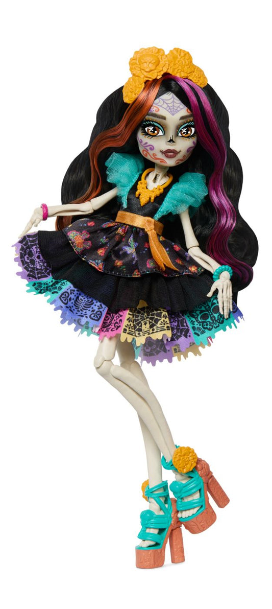 MONSTER HIGH PAPUSA SKELITA CALAVERAS CU ACCESORII Mattel - Imagine 10 [ps:909c9410-7ffd-4ac4-94d1-7567907e31c0]