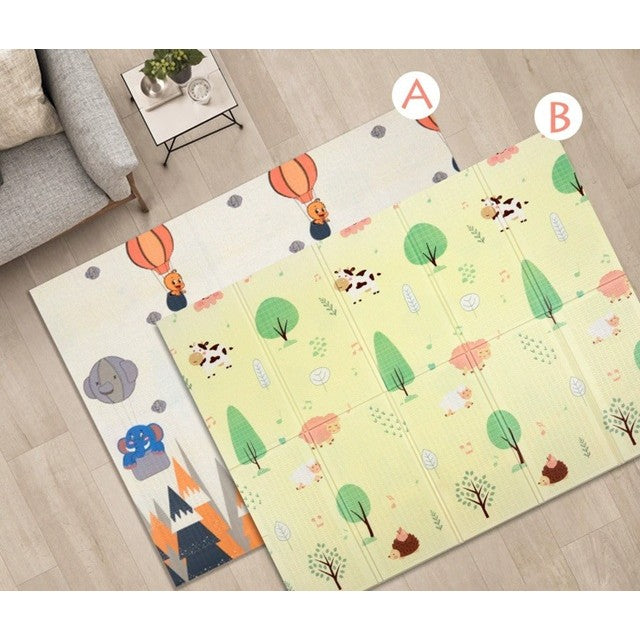 Covoraș Copii Flippy, 2 Fețe, Padure/Elefanți, 150x200cm - 180x200x1.5cm (2) [ps:554795ac-13bd-476a-86b4-7e19ebdac1e6]