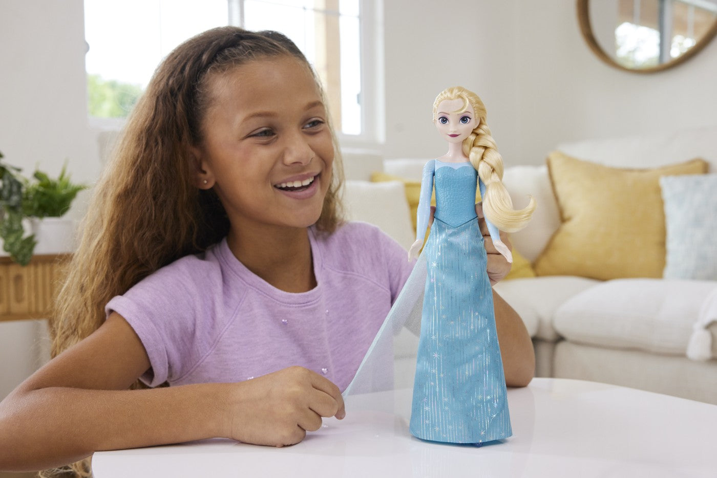 PAPUSA DISNEY FROZEN ELSA CU ROCHIE ALBASTRA [ps:af4bbef7-9ec7-419c-9b73-61295acf1d05]