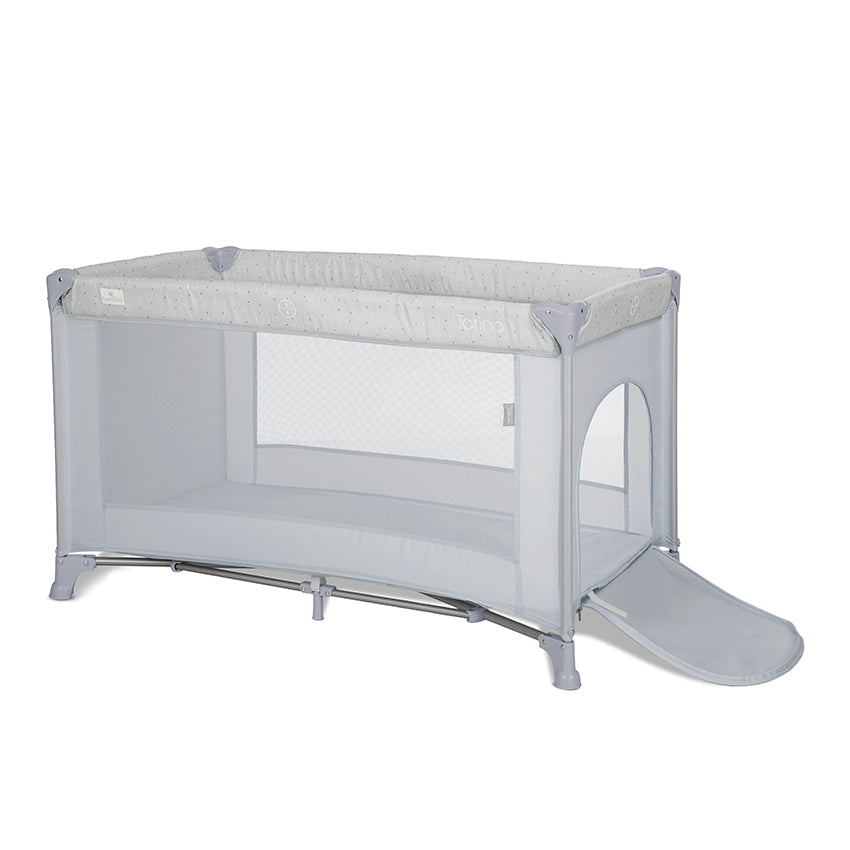 Pătuț Pliabil Lorelli Torino, 1 Nivel, Lemon Curry Floral - Grey (2) [ps:320135ce-a2df-4c2a-83cc-86c6114c12d5]