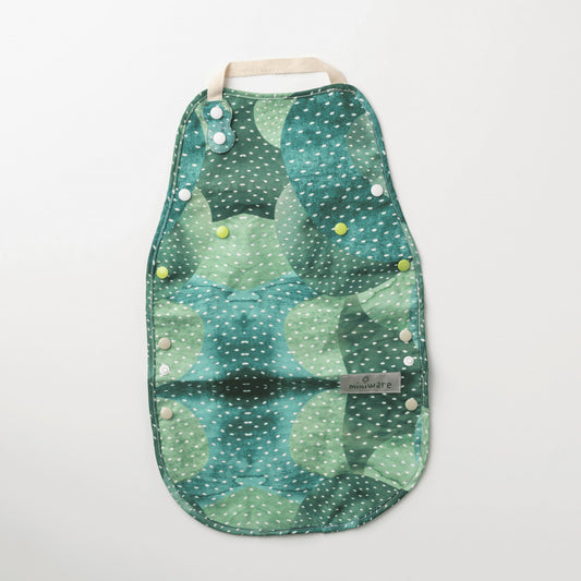 Baveta bebelusi 2 in 1 Miniware Catch & Cover, Prickly Pear [ps:b05bd0f3-5df1-4537-9719-f6f67a790fb2]