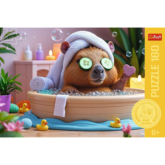 PUZZLE TREFL 160 CAPIBARA LA SPA - Imagine 3 [ps:dce3db6a-91ff-4f3a-8ae9-ee59798c35d1]