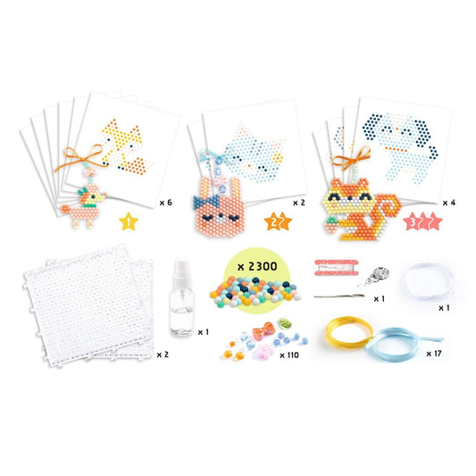 Atelier creativ cu margele Animalute norocoase, Djeco - Imagine 5 [ps:b01f4e7b-d121-420c-a211-019717444c53]