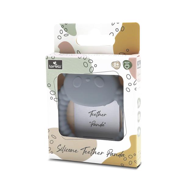 Jucărie Dentition Silicon Panda Lorelli, Fresh Green, 0 - Grey (2) [ps:48482f40-da00-4b91-909c-5557e2f77f89]
