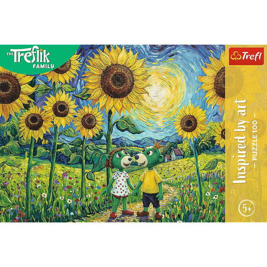 PUZZLE TREFL 100 FAMILIA TREFLIK INSPIRAT DE ARTA O - Imagine 3 [ps:ca6c052d-518d-476a-95eb-c86ce78b9a03]