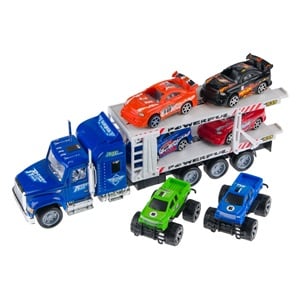 Tir cu 6 Vehicule de Curse 1:32 Jumbo - Set Jucării Mașinuțe - Default Title (2) [ps:a243e487-3915-4054-b9a1-fa0c5693b855]