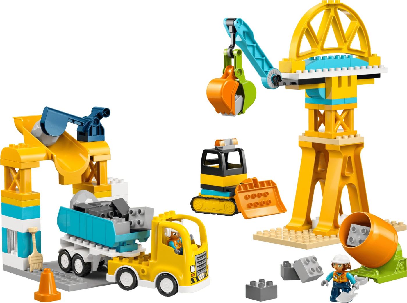 LEGO DUPLO SANTIER SI VEHICULE DE CONSTRUCTII 3 IN 1 10476 [ps:88d41074-c064-49f7-8cdc-7cb365f92367]