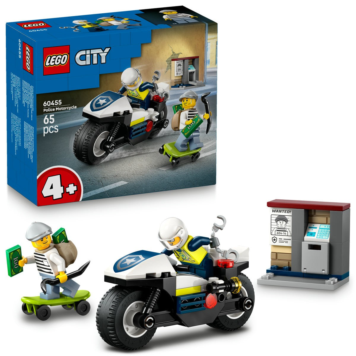 LEGO CITY URMARIRE CU MOTOCICLETA DE POLITIE 60455 - Imagine 9 [ps:c7d40889-175b-4ab8-bf0d-6771725ec988]
