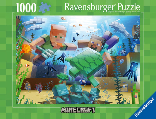 Puzzle Minecraft Mosaic 1000 piese Ravensburger - Default Title (2) [ps:ecc490d1-de3d-4e48-b012-7636fa9065d2]