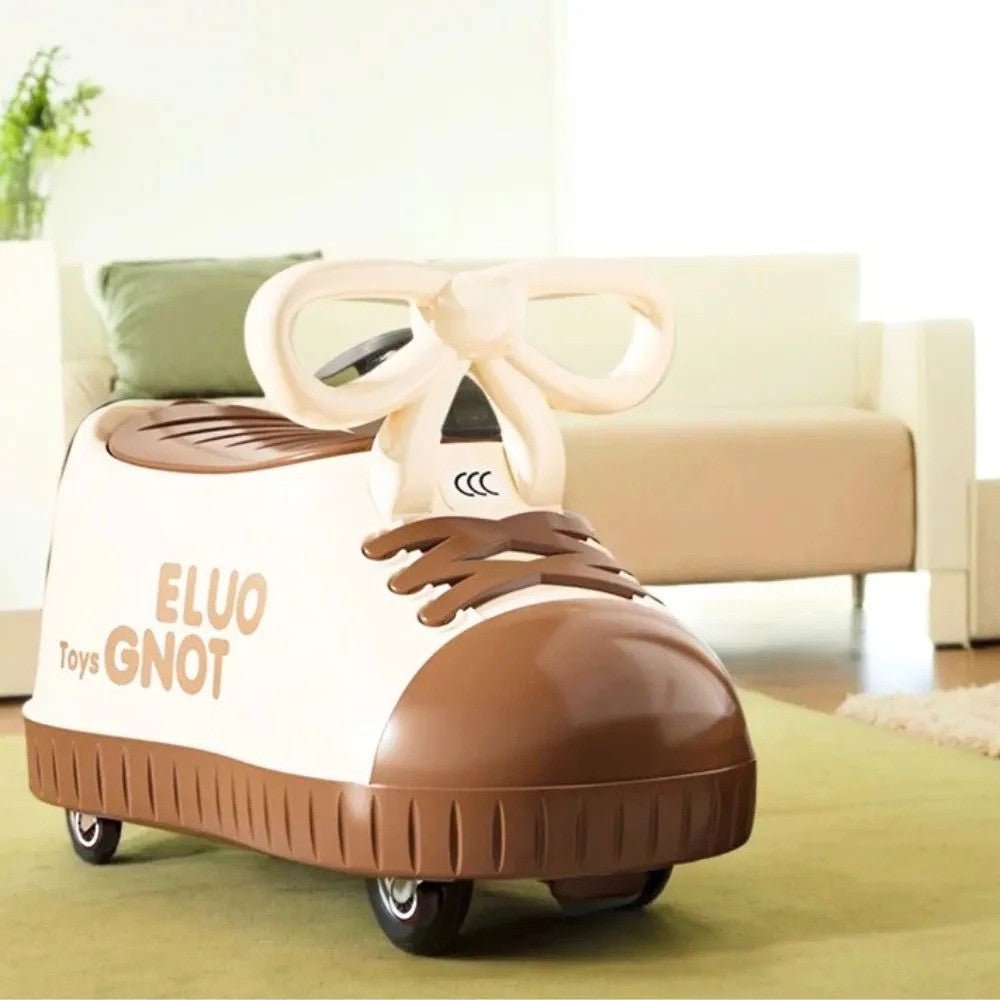 Mașină Copii Model Pantof Flippy, 1-6 ani, Maro - Maro (2) [ps:50f5b007-2dee-413e-9140-eb37dd092bde]