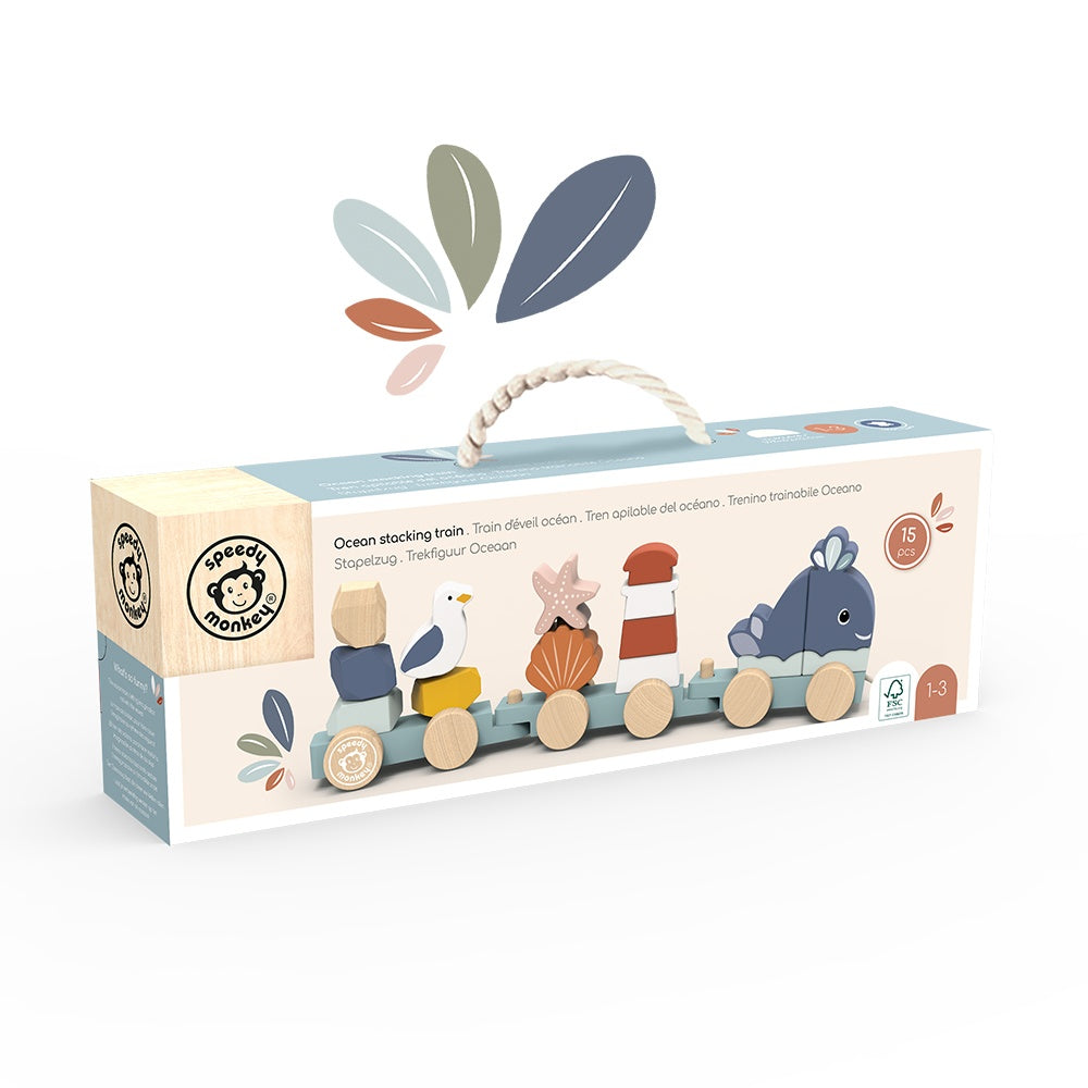 Jucarie de tras si construit, Speedy Monkey - Imagine 2 [ps:20b6083f-a58c-4dc7-b253-58927c55c7b2]