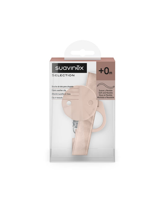 Lănțișor suzetă, roz, Wonderland, Suavinex - Roz