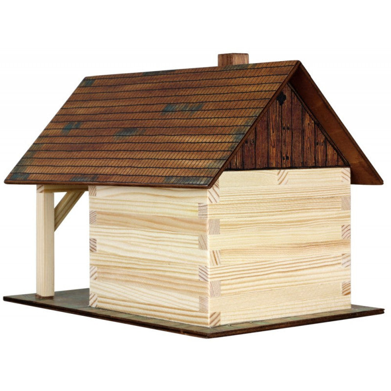 Set constructie arhitectura Fierarie, 86 piese din lemn, Walachia [ps:038dd887-c0ff-4948-90da-8e4309a5ebbb]
