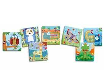 Joc educativ Mozaic rigolo, Djeco - Imagine 4 [ps:c7f0187d-06b0-4d9c-bcd2-35cb025c0e4e]